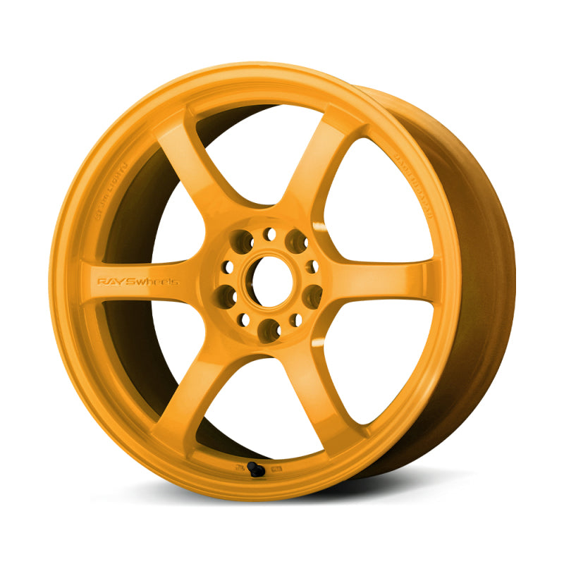 Gram Lights 57DR 18x8.5 +37 5x114.3 Mach Yellow