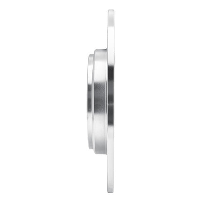 R1 Concepts R1 17-20 Acura MDX Rear Left Drilled & Slotted Silver Brake Rotor