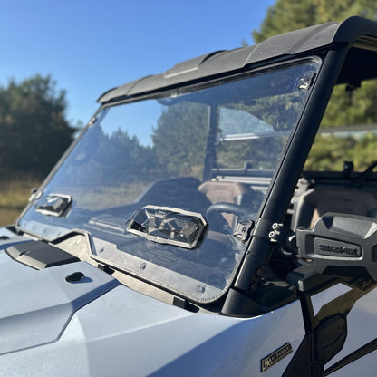 Seizmik 24+Kawasaki Ridge Ranch Tool Less Windshield - UV