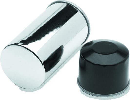 TwinPower Twin Power Twin Cam and M8 Black Oil Filter Replaces H-D 63731-99A with Backflow Valve