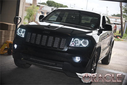 ORACLE Lighting Oracle Jeep Grand Cherokee 11-13 Triple Halo Kit - ColorSHIFT w/ 2.0 Controller