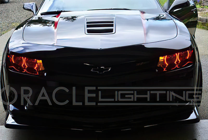 ORACLE Lighting Oracle Chevrolet Camaro Non-RS 14-15 LED Dual Halo Kit Round Style - White
