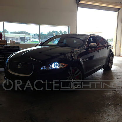 ORACLE Lighting Oracle 10-15 Jaguar XJ LED Headlight Halo Kit - Amber