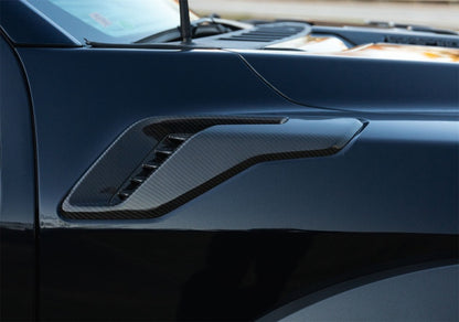 Ford Racing 21-24 F-150 Raptor Carbon Fiber Fender Vent Set - Gloss