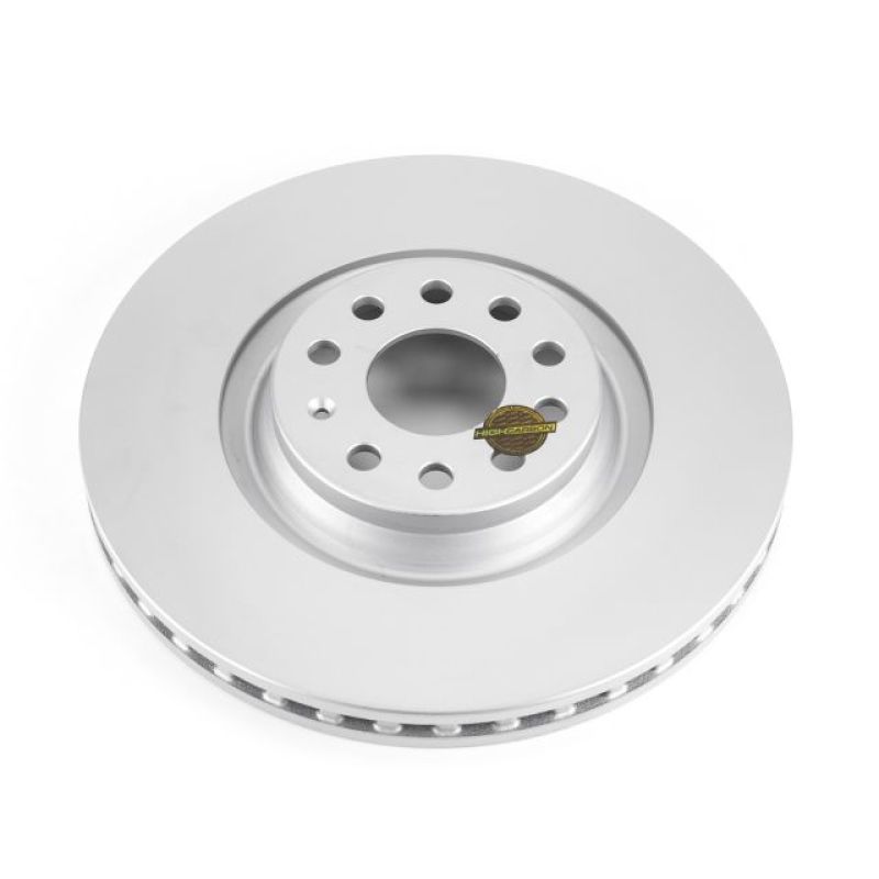 PowerStop Power Stop 15-18 Audi S3 Front Evolution High Carbon Geomet Coated Rotor