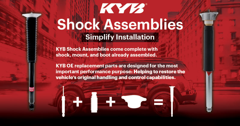 KYB 11-12 Chevrolet Malibu / 05-10 Pontiac G6 Excel-G Shock - Rear
