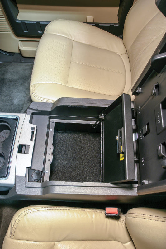 Tuffy Products Tuffy Console Safe W/ Keyed Lock For Ford F250 & F350 Superduty