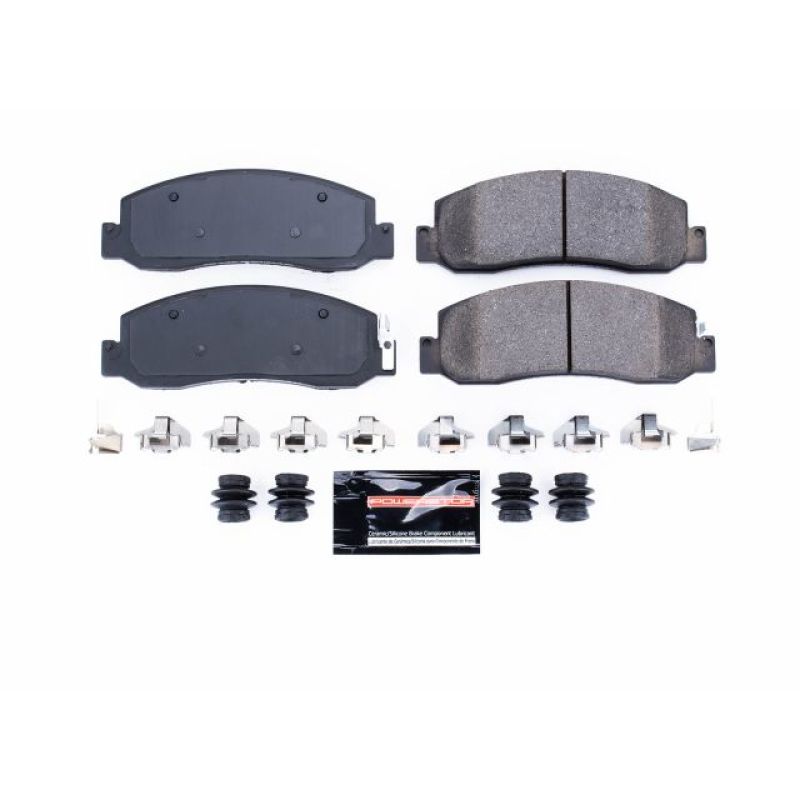 PowerStop Power Stop 08-11 Ford F-250 Super Duty Front Z23 Evolution Sport Brake Pads w/Hardware