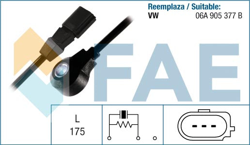 FAE AE60125 Knock Sensor