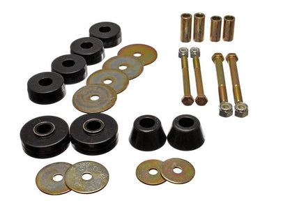 Energy Suspension Chevy Pickup Body Mounts - Black