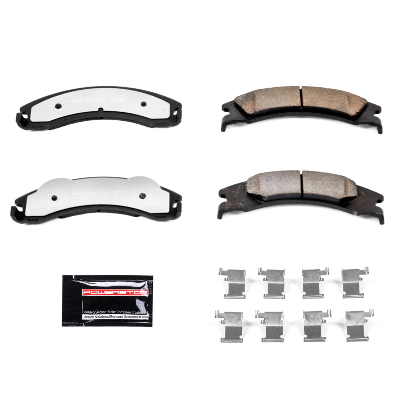 PowerStop Power Stop 08-14 Ford E-150 Rear Z36 Truck & Tow Brake Pads w/Hardware
