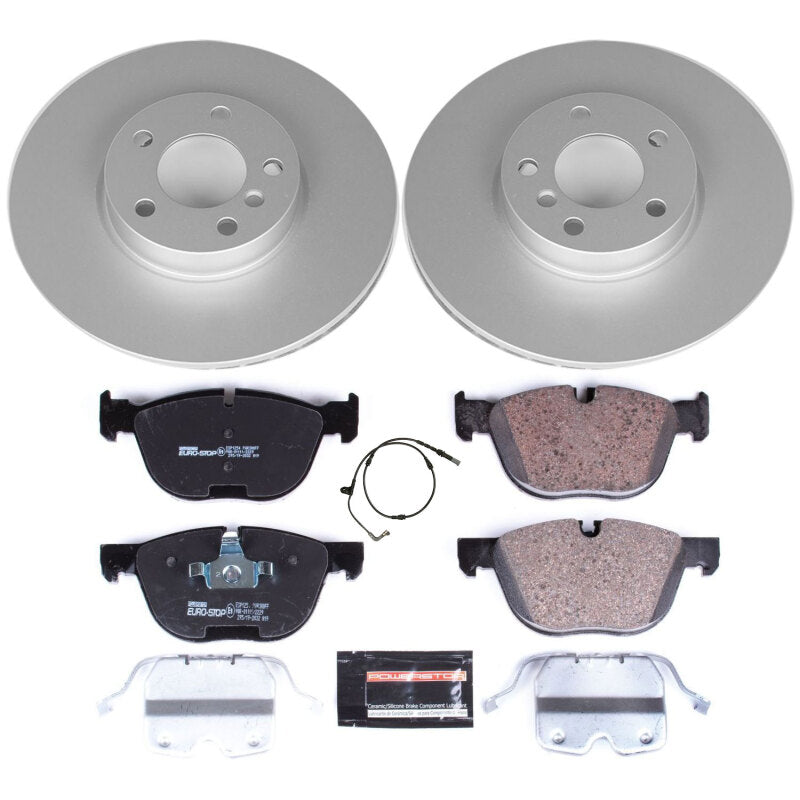 PowerStop Power Stop 07-10 BMW X5 Front Euro-Stop Brake Kit