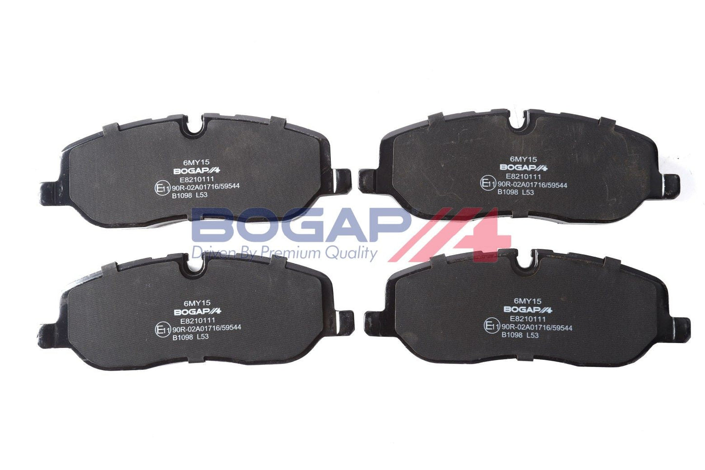 BOGAP E8210111 Brake Pad Set, Disc Brake