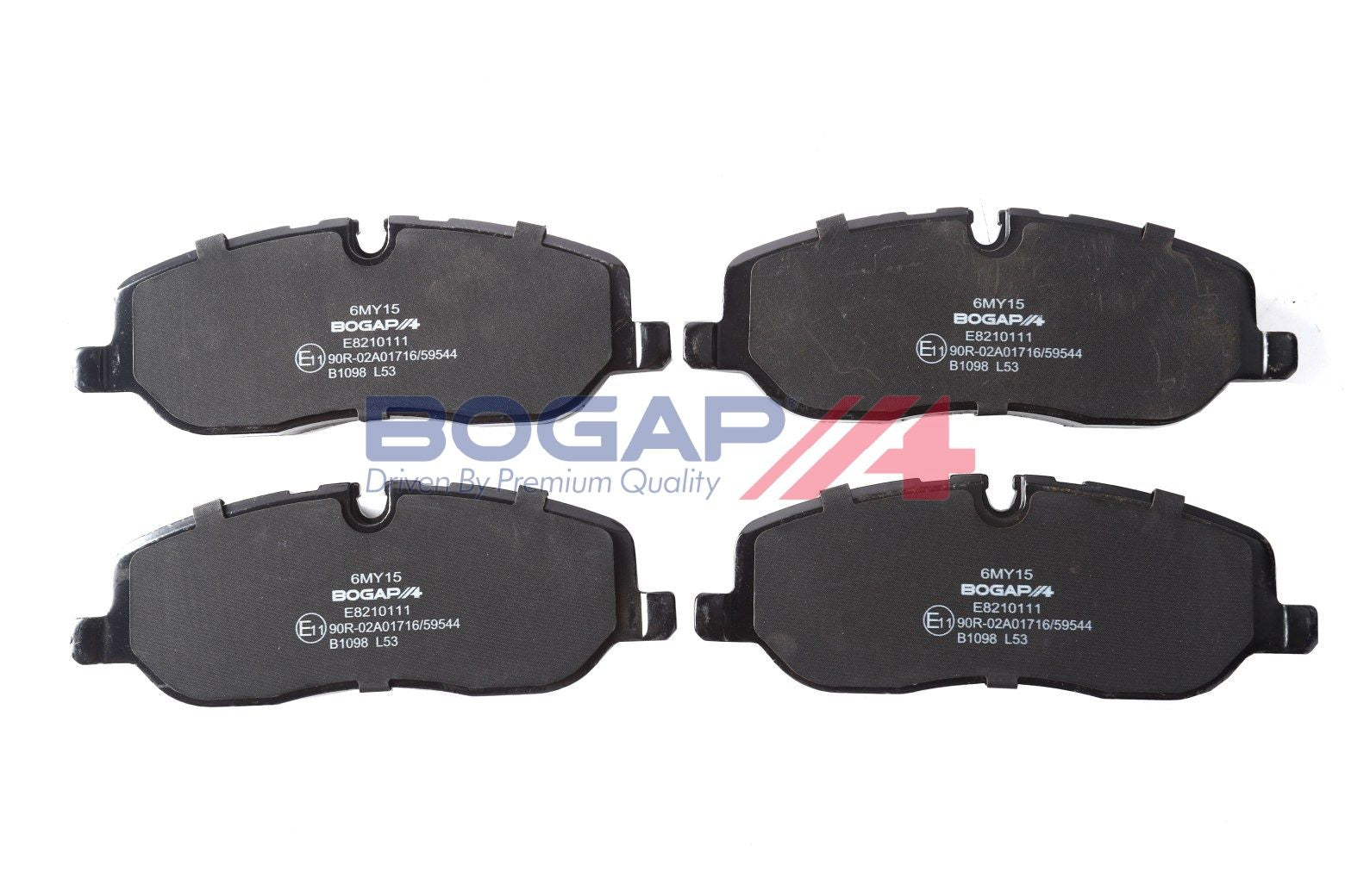 BOGAP E8210111 Brake Pad Set, Disc Brake