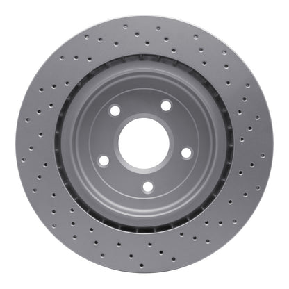 DFC 06-13 Chevrolet Corvette Rear Drilled GeoSPEC Coated Rotor