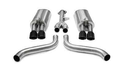 CORSA Performance Corsa 1986-1991 Chevrolet Corvette C4 5.7L V8 L98 Black Sport Cat-Back Exhaust