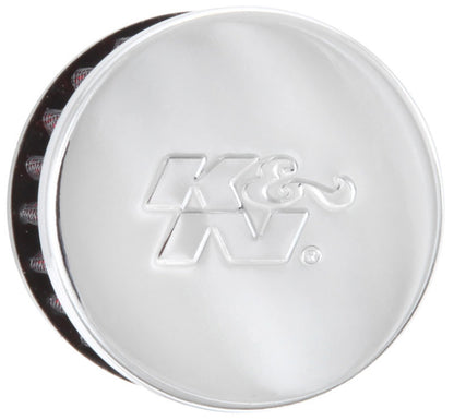 K&N Engineering K&N 1in Flange ID x 2in OD x 1.5 inch H Rubber Base Crankcase Vent Filter