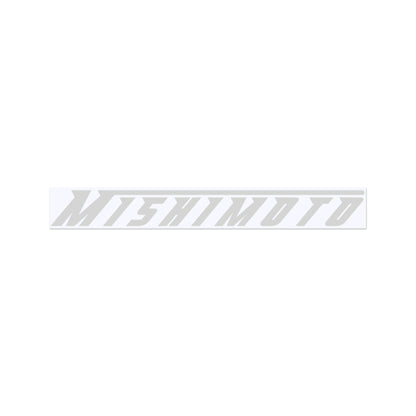 Mishimoto Small Silver Decal