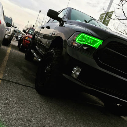 ORACLE Lighting Oracle Dodge Ram Sport 09-18 LED Headlight Halo Kit - ColorSHIFT w/o Controller