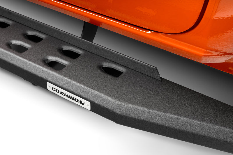Go Rhino RB20 Slim Running Boards - Universal 80in. - Tex. Blk