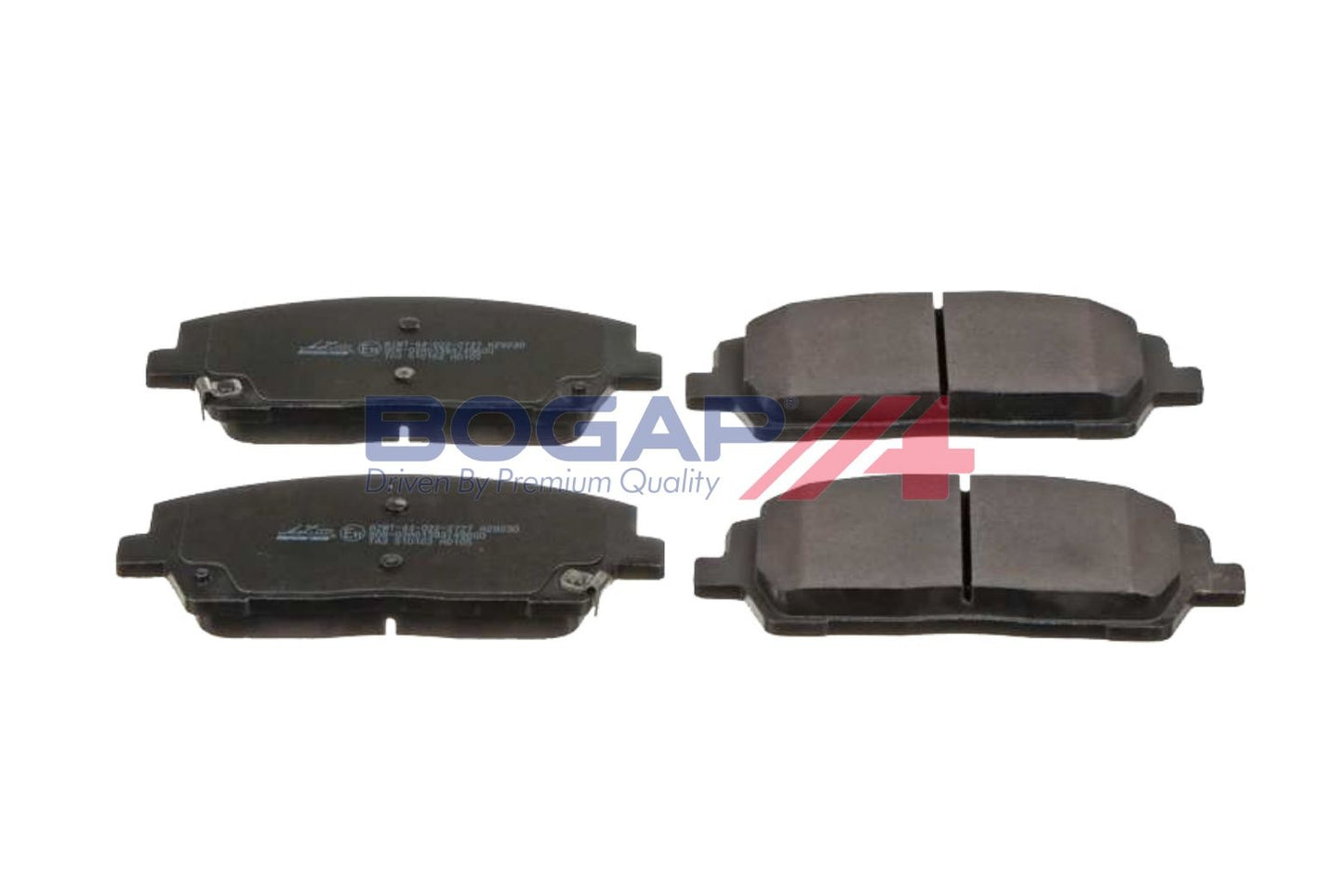 BOGAP Y8210262 Brake Pad Set, Disc Brake