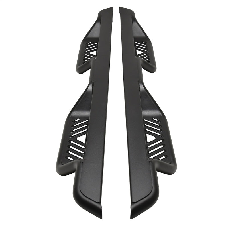 Westin 07-21 Toyota Tundra Double Cab Outlaw Nerf Step Bars - Textured Black