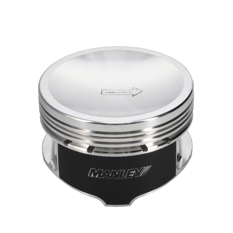 Manley Performance Manley Ford 4.6L/5.4L Stroker 3.7in Bore - 3.750in Stroke - Platinum 18cc Dish Piston Set