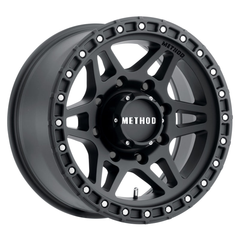 Method Wheels Method MR312 18x9 +18mm Offset 8x6.5 130.81mm CB Matte Black Wheel