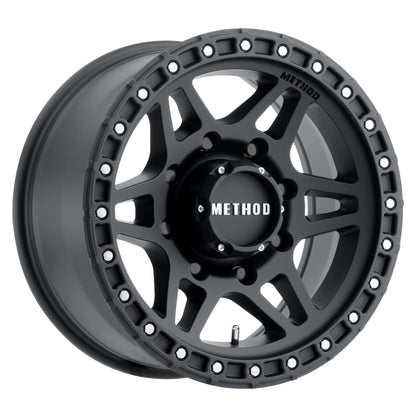 Method Wheels Method MR312 18x9 +18mm Offset 8x6.5 130.81mm CB Matte Black Wheel