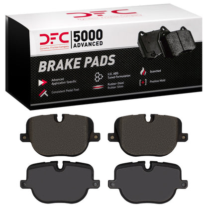 DFC 10-13 Land Rover Range Rover Rear 5000 Advanced Low Metallic Brake Pads