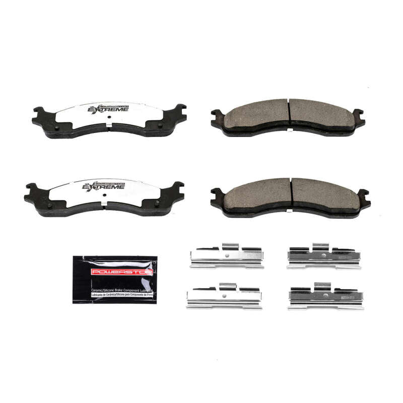 PowerStop Power Stop 2007 Ford E-150 Front Z36 Truck & Tow Brake Pads w/Hardware