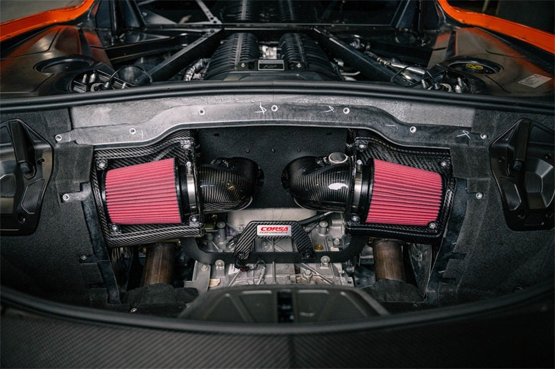 CORSA Performance Corsa 23+ Chevy C8 Z06 Carbon Fiber Air Intake w/ DryTech Filter