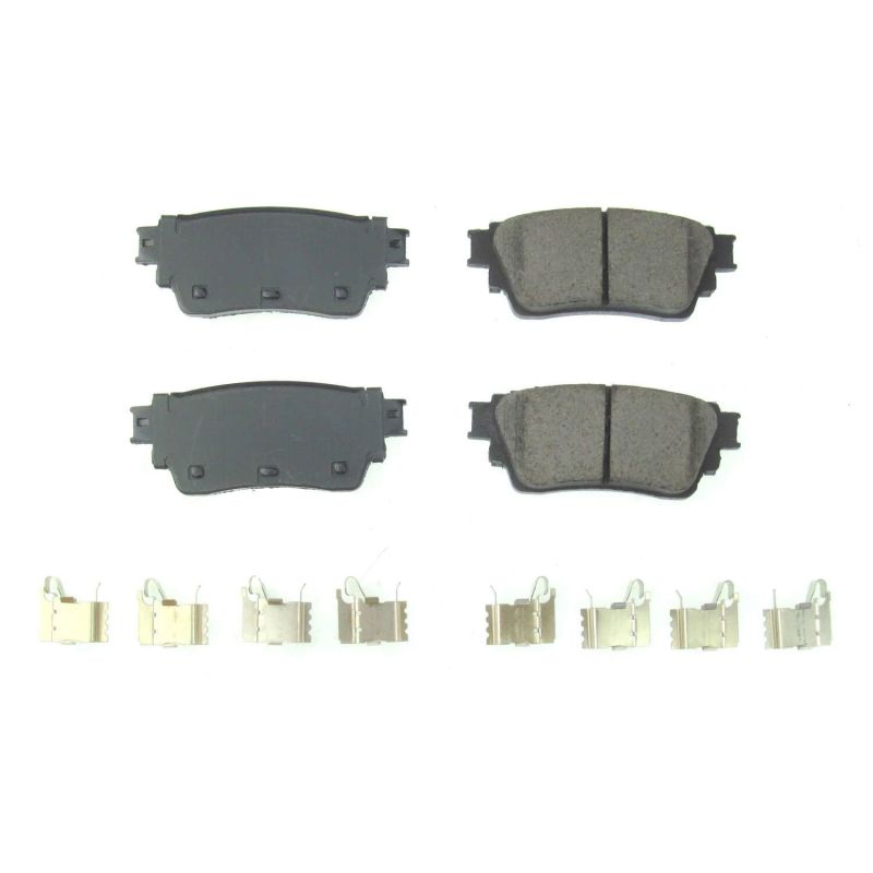PowerStop Power Stop 2019 Nissan Altima Rear Z17 Evolution Ceramic Brake Pads w/Hardware
