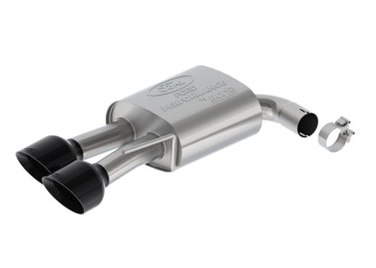 Ford Racing 2024 Mustang 5.0L Extreme Non-Active Cat-Back Exhaust w/Valance - Black Tip