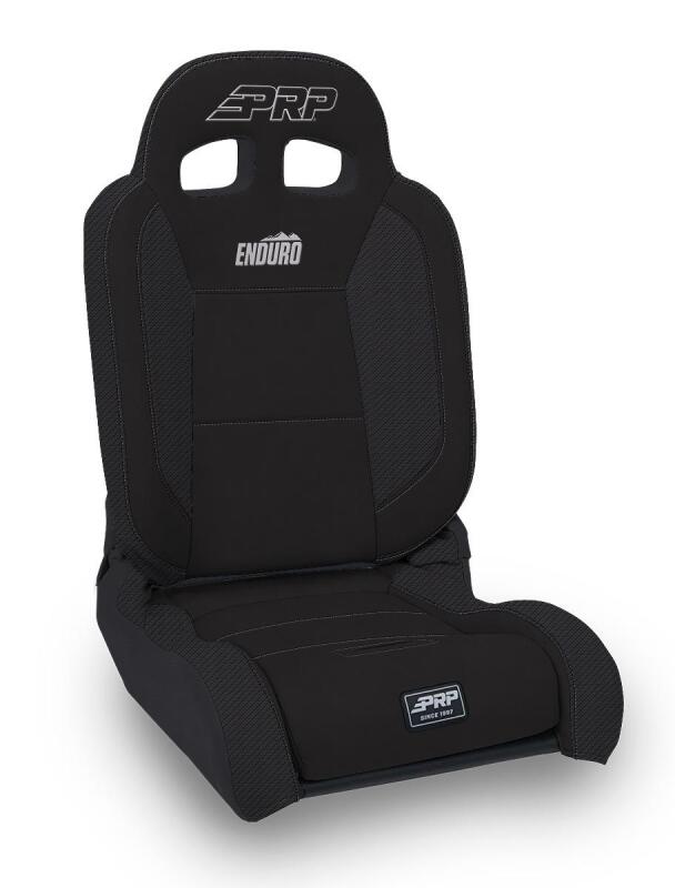 PRP Seats PRP EnduroDaily Reclining Suspension Seat - Black Suede - Driver