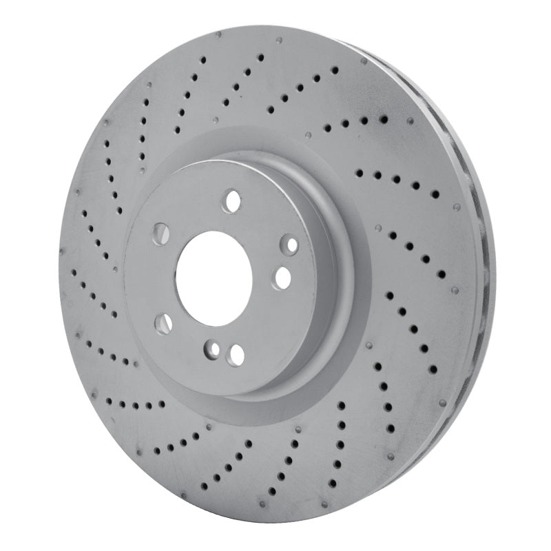 DFC 08-21 Mercedes-Benz C63 AMG Front Drilled GeoSPEC Coated Rotor