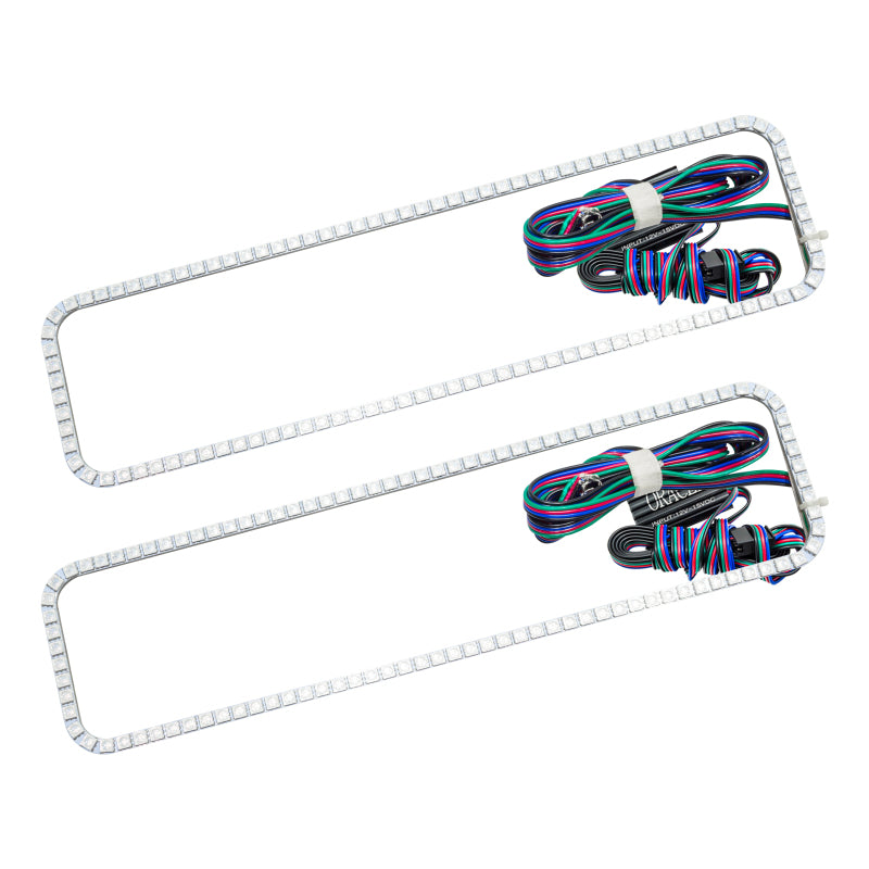 ORACLE Lighting Oracle GMC Yukon 92-99 Halo Kit - ColorSHIFT w/o Controller