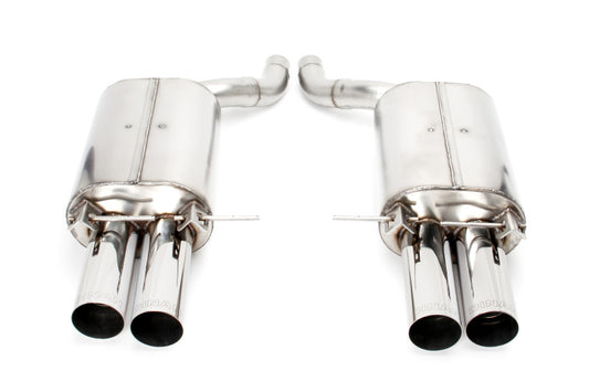 Dinan 06-10 BMW M5 (E60) Free Flow Axleback Exhaust System - Polished Tips