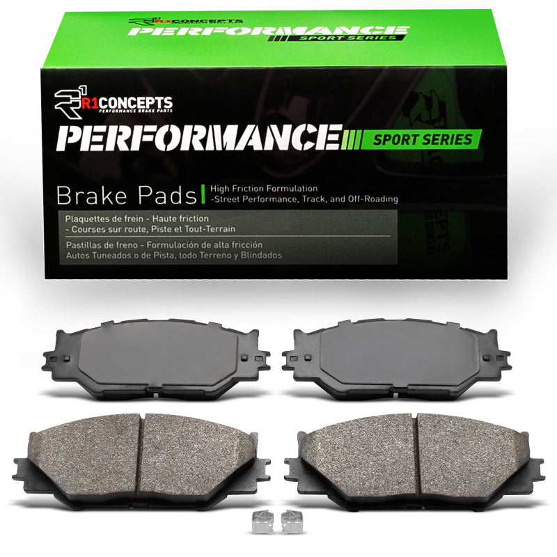 R1 Concepts R1 06-15 Lexus IS250 Front Performance Sport Brake Pads