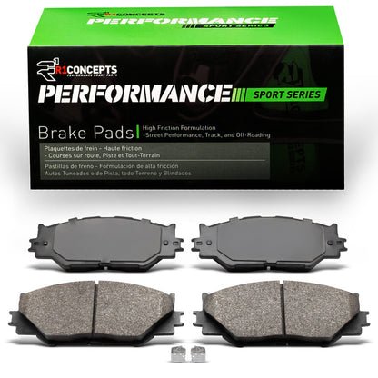 R1 Concepts R1 06-15 Lexus IS250 Front Performance Sport Brake Pads