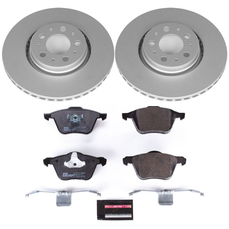 PowerStop Power Stop 08-09 Volvo S60 Front Euro-Stop Brake Kit