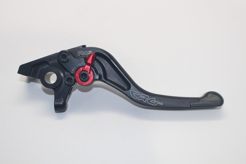 CRG Constructors CRG 05-06 Kawasaki ZX6R/RR /04-20 Suzuki GSXR600-1000R/ 06-17 Triumph RC2 Brake Lever- Short Black