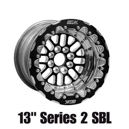 Belak Wheels Belak 13x9 / 5in BS / 5x100 BP / High Pad / Series 2 Wheel - Single Beadlock