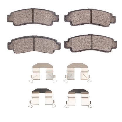 R1 Concepts R1 91-06 Nissan NX Rear Optimum OE Pads & Hardware Kit