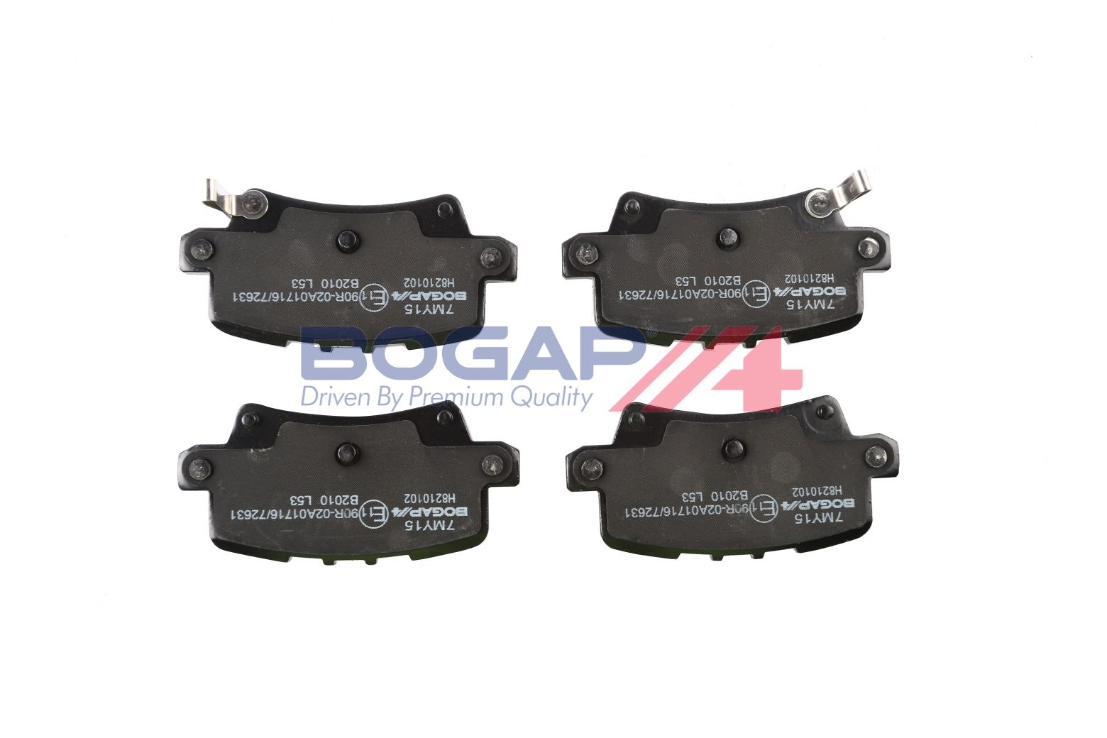 BOGAP H8210102 Brake Pad Set, Disc Brake