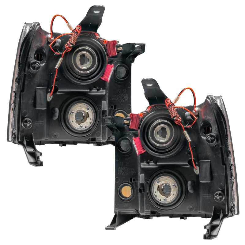 ORACLE Lighting Oracle 07-13 GMC Sierra SMD HL - Square Ring Design - ColorSHIFT w/ 2.0 Controller
