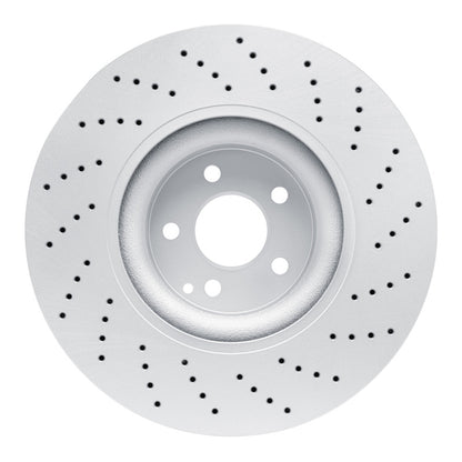 DFC 03-06 Mercedes-Benz S55 AMG Front Drilled GeoSPEC Coated Rotor