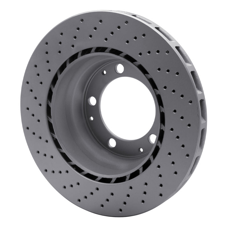 DFC 78-89 Porsche 930 Right Rear Drilled GeoSPEC Coated Rotor