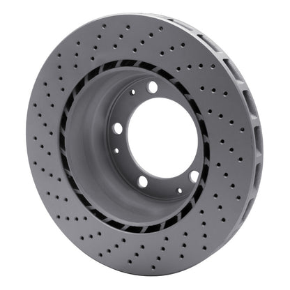 DFC 78-89 Porsche 930 Right Rear Drilled GeoSPEC Coated Rotor