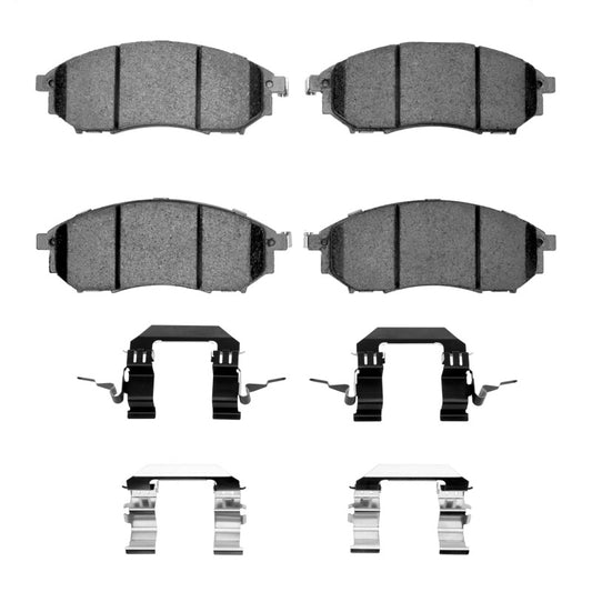 R1 Concepts R1 02-20 Infiniti M45 Front Semi Met Pads & Hardware Kit